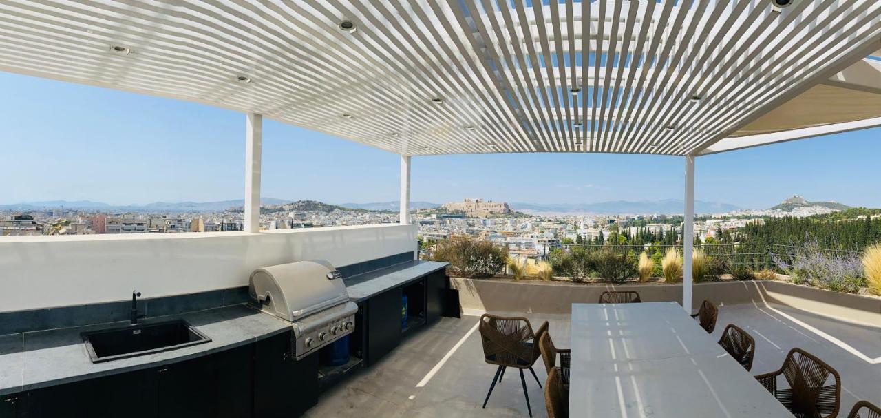 Acropolis Residence #Rooftop#360-Degree City Views #Unoblu Atena Exterior foto